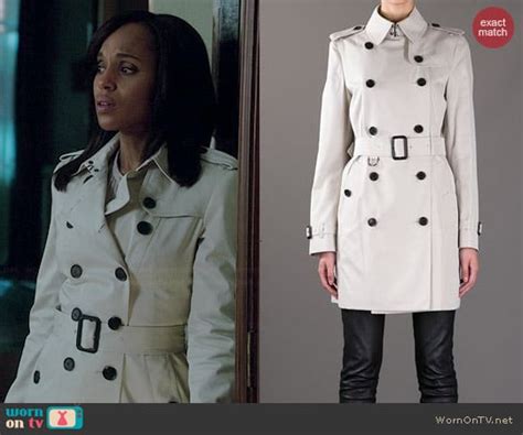 kerry washington burberry coat